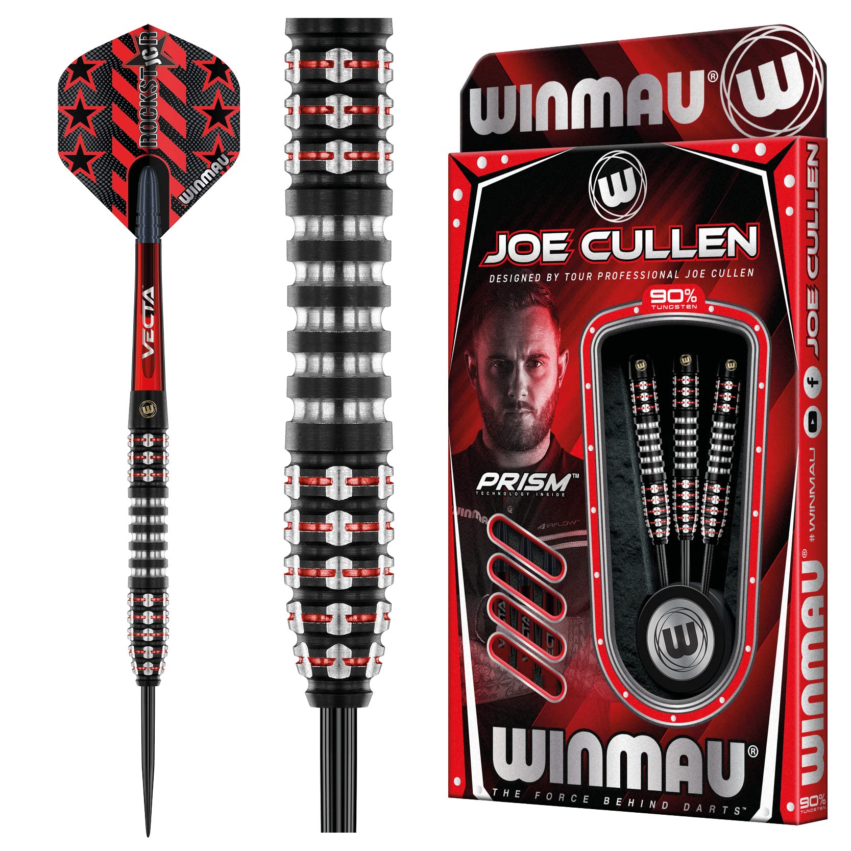 WINMAU Joe Cullen Ignition 21 Gram Professional Steeltip Tungsten